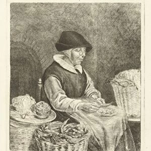 Old woman, Louis Bernard Coclers, Quiringh Gerritsz. van Brekelenkam, 1780