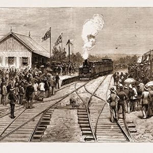 Opening of the Durban and Pietermaritzburg Railway: Arrival of the First Train At
