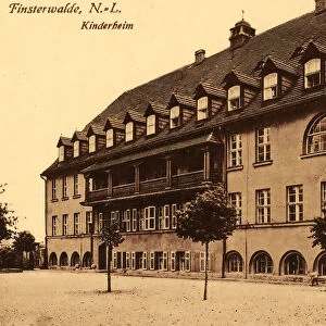 Orphanages Germany Buildings Finsterwalde 1918