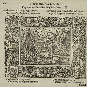 Orpheus pro Eurydice supplicat Orco Iohan Posthii Germershemii