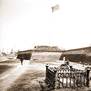 Osceolas grave, Fort Moultrie, Charleston, S. C, Osceola, Seminole Chief, 1804-1838