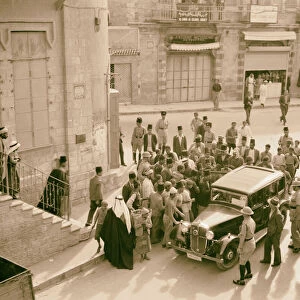 Palestine disturbances 1936 Body Hebronite shot