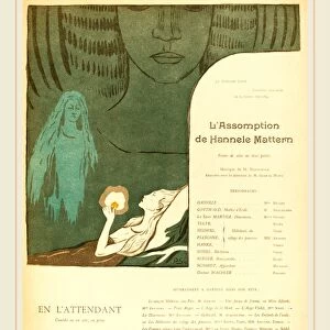 Paul Serusier (French, 1863-1927), L Assomption de Hannele Mattern; En l attendant