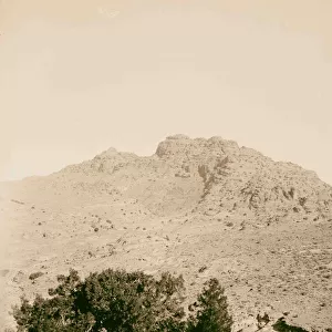Petra Transjordan view Mt Hor Jebel Harun 1900