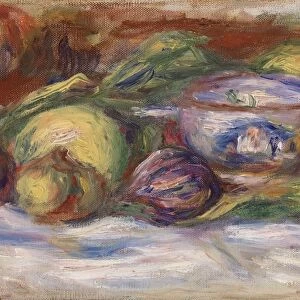 Pierre-Auguste Renoir Bowl Figs Apples ecuelle