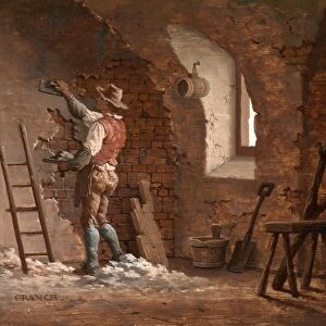Plasterer Signed, lower left: CRANCH, John Cranch, 1751-1821, British