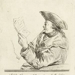 Portrait of the artist John Janson, Louis Bernard Coclers, unknown, c. 1769 - c. 1787
