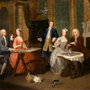 Portrait of a Family A Family Party, William Hogarth, 1697-1764, British