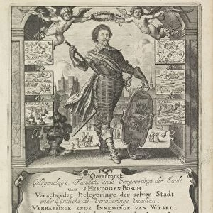 Portrait of Frederik Hendrik, Prince of Orange, Attributed to Crispin van den Queborn