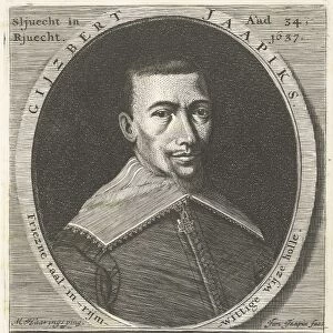 Portrait of Gijsbert Japiks, Jan Jacobs, Johannes Hilarides, 1687