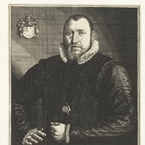 Portrait of Jacob Muys Holy, Samuel van Hoogstraten, 1648 - 1677