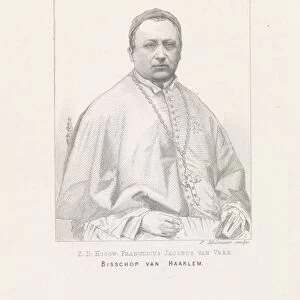 Portrait of Jacobus Franciscus van Vree, Frans Molenaar (1821-1886), 1853 - 1886