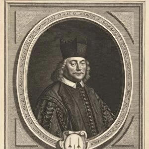 Portrait of Johannes de Bout, print maker: Hendrik Bary, Hendrick Cornelisz. van Vliet