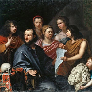 Portrait Merian family c. 1642 / 43 oil canvas