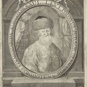 Portrait Saul Ben Arjeh Leib Polonus Portrait bust