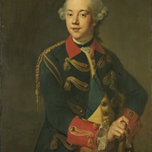 Portrait of William V, Prince of Orange-Nassau, Johann Georg Ziesenis, 1763 - 1776