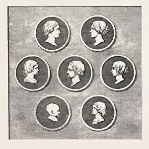 Portraits of the Royal Children, Modelled by Command of her Majesty, by L. C. Wyon