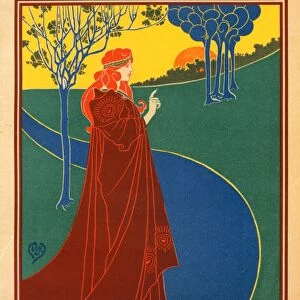 Poster for The Sun, New-York. Rhead, Louis 1857-1926, Artist