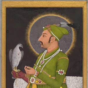 Posthumous portrait Mughal emperor Muhammad Shah