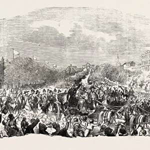 Public Entry of General Espartero into Madrid, Spain, 1854