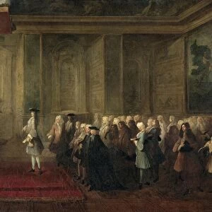 Reception of Cornelis Hop as Ambassador of the States General to the Court of Louis XV