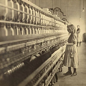 Sadie Pfeiffer Spinner Cotton Mill North Carolina