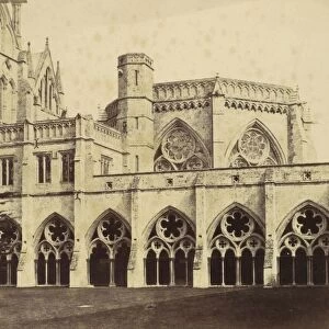 Salisbury Cathedral 1850s Albumen silver print