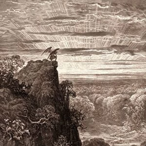 Satan Overlooking Paradise, by Gustave Dore