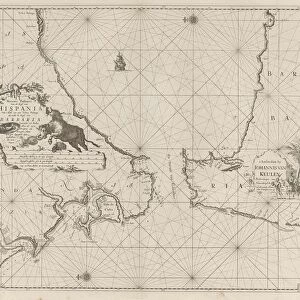 Sea chart of the Strait of Gibraltar, Jan Luyken, Johannes van Keulen (I), unknown