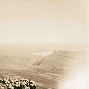Sea Galilee Mt Beatitudes 1898 Middle East Israel