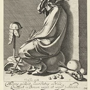 Sleeping Mars, Jacob de Gheyn III, Otto Heurnius, Hendrick Hondius I, 1616-1620