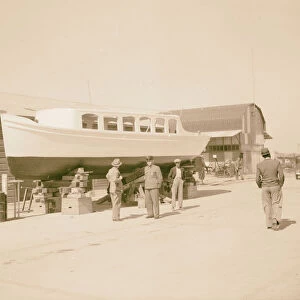 Tel Aviv First locally passenger launch 1934