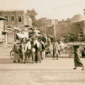Tiberias Hermon Market place 1934 Israel