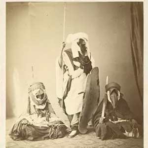 Touareg chiefs visit Marseilles 1862 orientalist photography