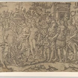 triumph Roman Emperor ca 1530-50 Engraving