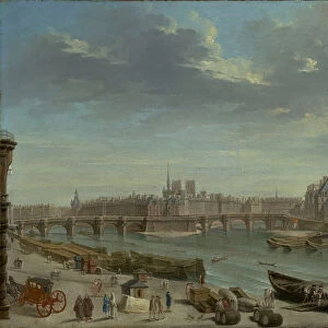 View Paris Ile de la Cite Jean-Baptiste Raguenet