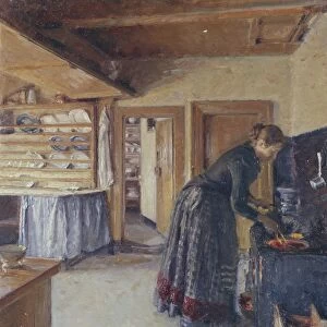 Viggo Johansen Kitchen artists Wife Kitchen interior