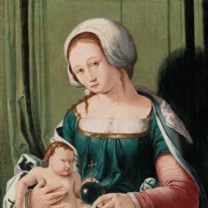 Virgin Child Madonna Maria Mary sitting Christ child
