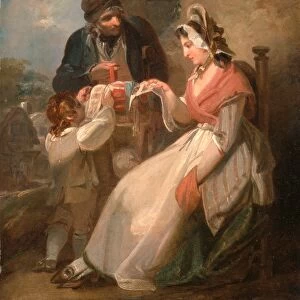 The Wandering Sailor The Ballad Seller, Henry Singleton, 1766-1839, British