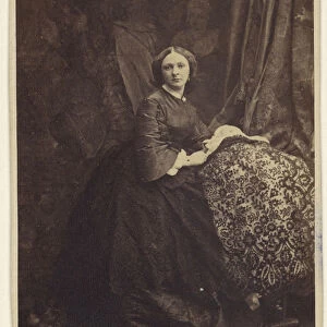 woman seated Camille Silvy French 1834 1910 1866