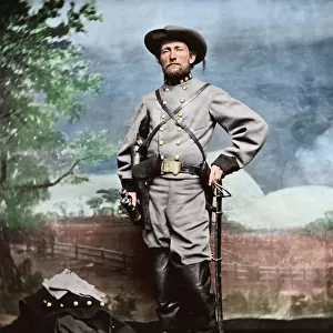Confederate Army Colonel John S. Mosby during the American Civil War