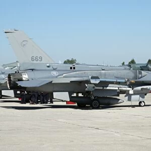 F-16D Falcon from the Republic of Singapore Air Force at Orange Air Base, France
