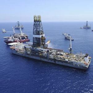 Flaring operations conducted by the drillship Discoverer Enterprise