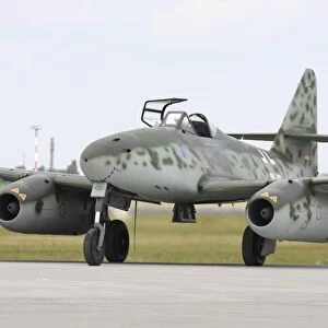 A Messerschmitt Me-262 Schwalbe replica