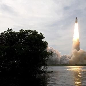 Space Shuttle Endeavour lifts off from Kennedy Space Center