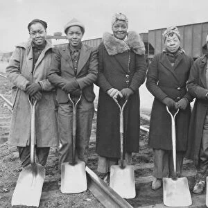 Trackwomen of the Baltimore & Ohio Railroad Company, 1943