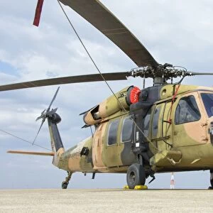 Turkish Army UH-60 Blackhawk during Exercise Isik 2016