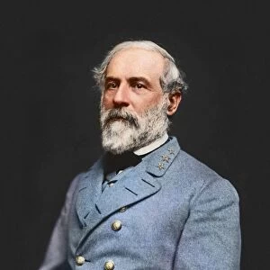 Vintage Civil War photo of Confederate Civil War General Robert E. Lee