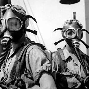 Women wearing oxygen masks