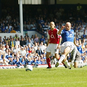 Everton vs. Arsenal: Lee Carsley's Goal (15/8/04), Barclays Premiership Season 04-05, Goodison Park - Key Moment